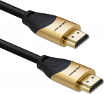 Qoltec Kabel HDMI v2.1 Ultra High Speed 8K | 60Hz | 30AWG | 1m Gold