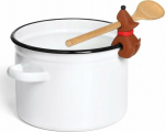 OTOTO Buddy Brown Spoon Holder & Steam Releaser