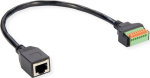 ROLINE Network adapter - RJ-45 (W) zu 8-polige