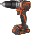 Black&Decker Hammer Drill BL188K-QW 18V BL 1Batt 400mA Kitbox | BLACK & DECKER