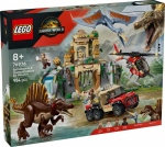Lego Klocki Jurassic World 76976 Aerial mission with Ketchum and Spinosaurus