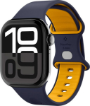 Kellarihm Nano Pop, Apple Watch Series 10 / 9 / 8 / 7 / 6 / 5 / 4 / SE (2024/2023/2022) / SE (40 / 41 / 42 mm), tumesinine, Spigen