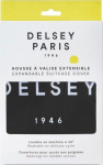Delsey suitcase cover SMALL, suitcase cover, black