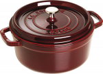 Staub La Cocotte 24cm round, Grenadine, Cast Iron