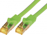 M-Cab CAT7 SFTP RJ45 LSZH 3M GREEN, 10GBIT RAW PATCH CABLE
