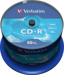Verbatim CD-R 52x 700MB 50P CB DL Ex Prot 43351