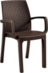 BICA Garden chair Verona Armchair black
