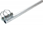 Metal Pipe Mount Bracket &Oslash;38mm L600 Vertical