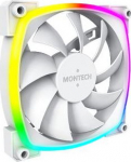 CASE FAN 120MM/AX120 PWM WHITE 3 IN 1 MONTECH