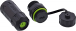 InLine InLine&reg; USB-C-Kabelkupplung, dust, IP68, 2x USB-C Buchse, geschirmt