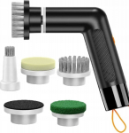 Extralink Powerlink | Szczotka Z Interchangeable Tips | Built-in rechargeable battery, czarna