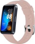 Fixed Silicone strap for Huawei Band 8/9, pink