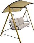 ProGarden GARDEN BALCONY SWING 2 PERSONAL 194x136x173CM SAND