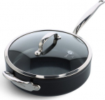 GreenPan Barcelona Pro Saut&eacute; Pan 28cm Black