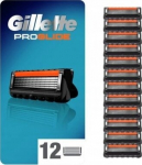 Procter GILLETTE Fusion 5 Proglide Men's Razor Blade Replacement Cartridges 1 op. - 12 szt