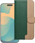Markowe Holster Split Book do SAMSUNG A57 bottle green / złoty