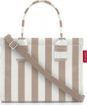 Reisenthel dailyshopper XS summerstripes coffee