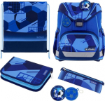 Herlitz satchel UltraLight Plus Blue Goal