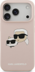 Karl Lagerfeld Liquid Silicone Double Heads MagSafe Case for Apple iPhone 17 Pro
