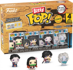 Funko Bitty Pop! 4-Pack: Demon Slayer- Nezuko Kamado, Giyu Tomioka, Tamayo, Rui* Vinyl Figures