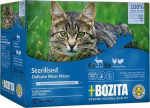 BOZITA Sterilised Delicate meat menu Box - wet cat food - 12x85g