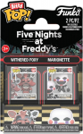 Funko Bitty Pop! 2-Pack: Five Nights at Freddy's - Withered Foxy & Marionette Vinyl Figures