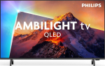 Philips 4K QLED Ambilight TV | 55PQS8611/12 | 55" | Smart TV | TITAN OS | UHD | Black