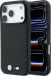 BMW M Carbon Metal Logo MagSafe for iPhone 18 Pro Max / black