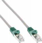 InLine Patchcord Crosover SF/UTP, Cat.5e, szary, 0.25m (73522)