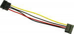 Inter-Tech Adapter 1x Molex -> 1x SATA Power 0.15m