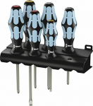 Wera Tools Wera Wera 3334/3350/3355/6 Rack -&nbsp;Screwdriver set, stainless steel