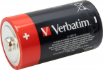 Verbatim ALKALINE BATTERY D 2 PACK, (HANGCARD) D Alkaline