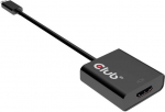 Club3D Adapter USB 3.1 Typ C > HDMI 2.0 UHD HDR aktiv St/Bu Polybeutel