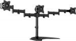 Multibrackets M Deskstand Basic Triple | VESA 75x75-100x100 | Max 8kg | Table base | Svart