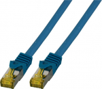 EFB Elektronik EFB RJ45 Patchk. S/FTP Cat.6A LSZH Cat.7 Rohk. 0.50m blue