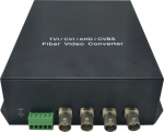 LevelOne Extension kit 4-Channel BNC-Glasfaser 20km schwarz