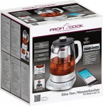 Proficook electric cordless glass kettle PC-WKS 1167