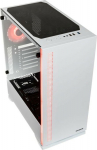 Zalman S5 White ATX, RGB fan + fan, T/G