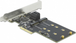 Delock 3 port SATA and 2 slot M.2 Key B PCI Express