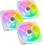 Noiseblocker NB-eLoop X B12-PS ARGB, PWM, 3-pack, white - 120mm