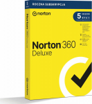 NortonLifeLock Norton 360 Deluxe on 5 devices on 12 miesięcy (21408667)