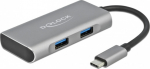 Delock Hub - 3 x USB 3.2 Gen 2 + 1 x USB-C