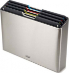 Joseph Joseph Folio Steel 4-pc Chopping Board Set w. SST Case