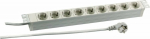 Heinrich Kopp Koop PROFIversal - Steckdosenleiste (Rack - mountable) - Wechselstrom 250 V - Eingabe, Eingang power CEE 7/7 - output terminals: 9 (power CEE 7/3)