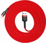 Cable USB Baseus USB-A - Lightning 3 m Red (CALKLF-R09)