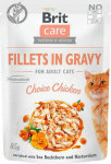 Brit Brit Care Cat Pouch Choice Chicken - chicken fillets in sauce, wet cat food, sachet 85g universal