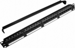 Gembird Patch panel 19'' 1U 24x RJ-45 kat.6 (NPP-C624CM-001)