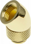 Barrow Adapter 45 Grad G1/4 Zoll AG auf G1/4 Zoll IG - drehbar, gold