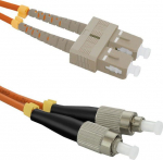 Qoltec Optic Patchcord SC/UPC - FC/UPC MM 50/125 OM2 5m (54050)