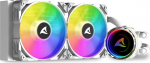 Sharkoon S80 RGB - All in one liquid cooler - 12 cm - 600 RPM - 2000 RPM - 35 dB - 131.93 m&sup3;/h